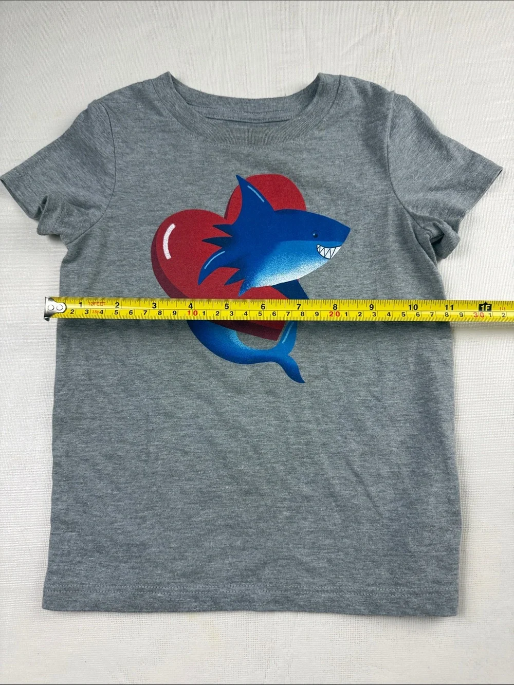 Toddler Boy Bundle  Orange Dinosaur Yellow Shark Seaplane Gray Shark Tee 2T